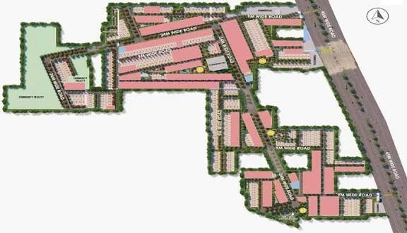 BPTP Sector 80 Faridabad Master Plan Layout
